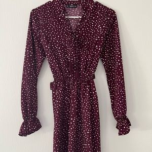 Shein Burgundy Dress